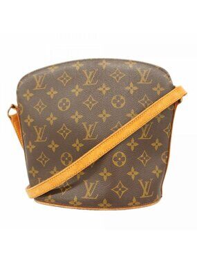 Louis Vuitton Shoulder Bag Monogram Drew Brown